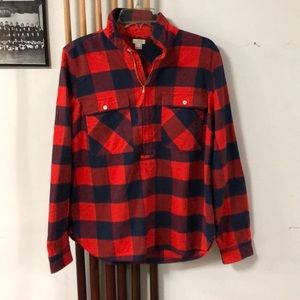 J. Crew Factory Flannel Shirt Jacket (Sz M)